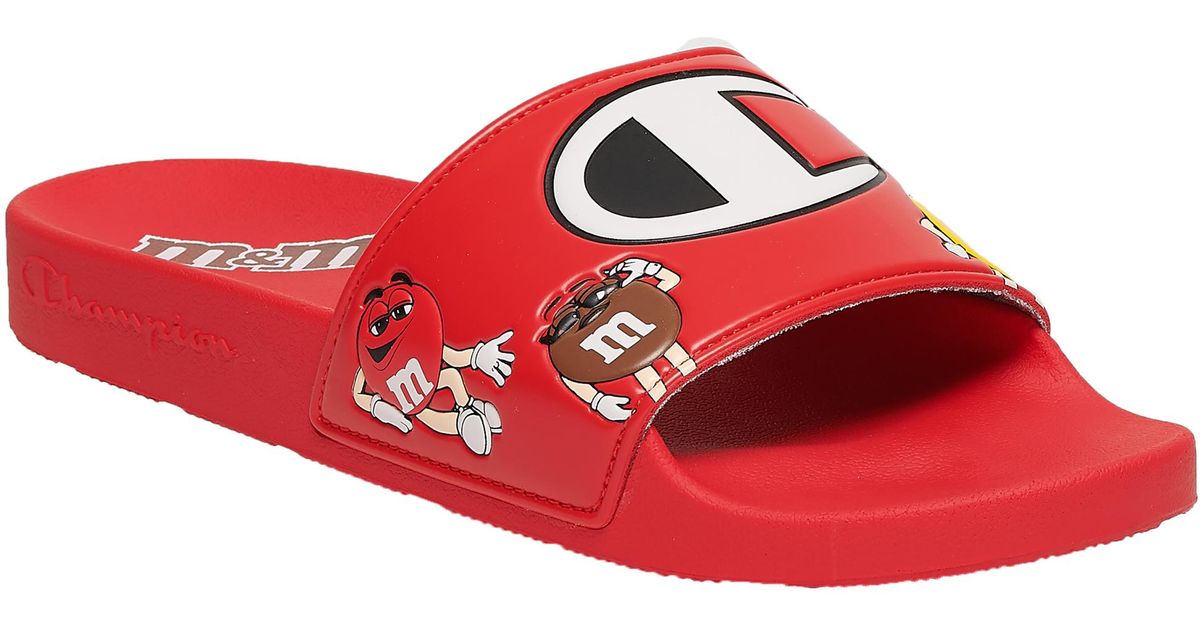 champion m&m slippers mens