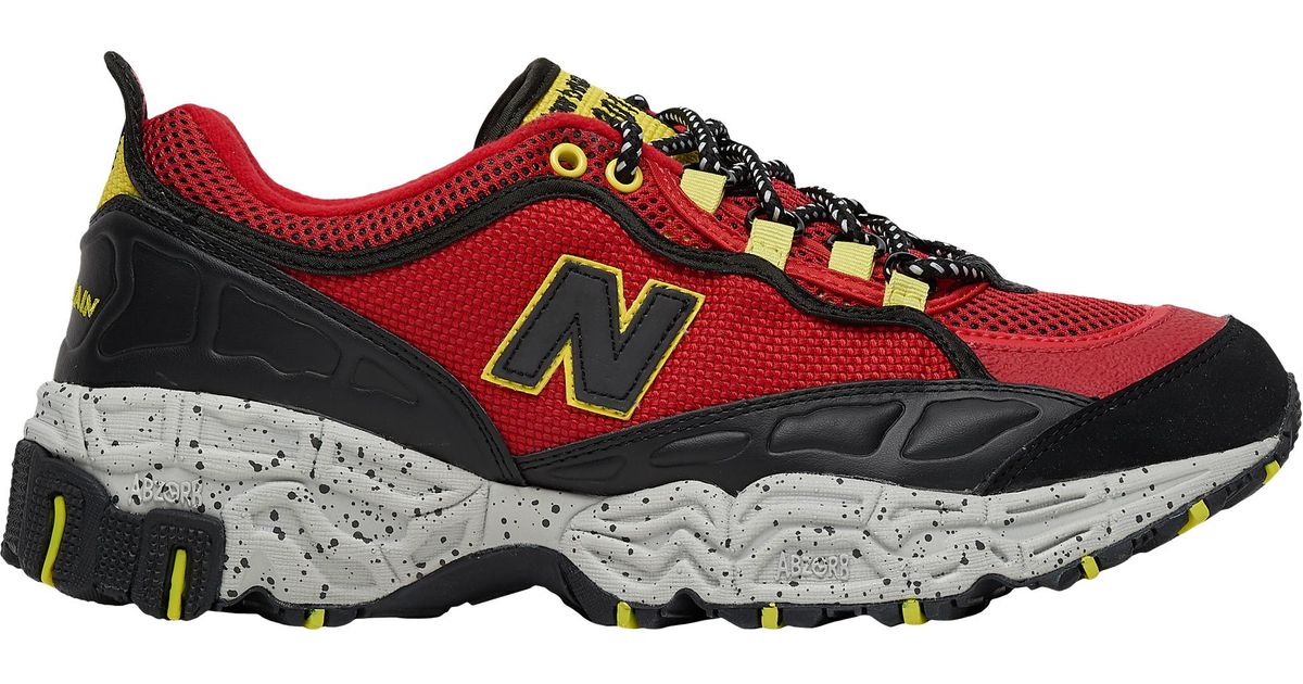 New Balance Leather Ml801 Shoes Red for Men - Lyst