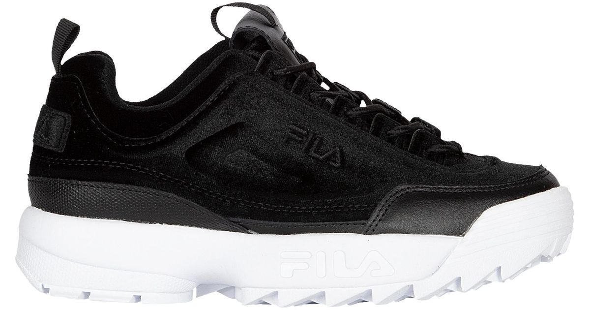 black velvet fila shoes