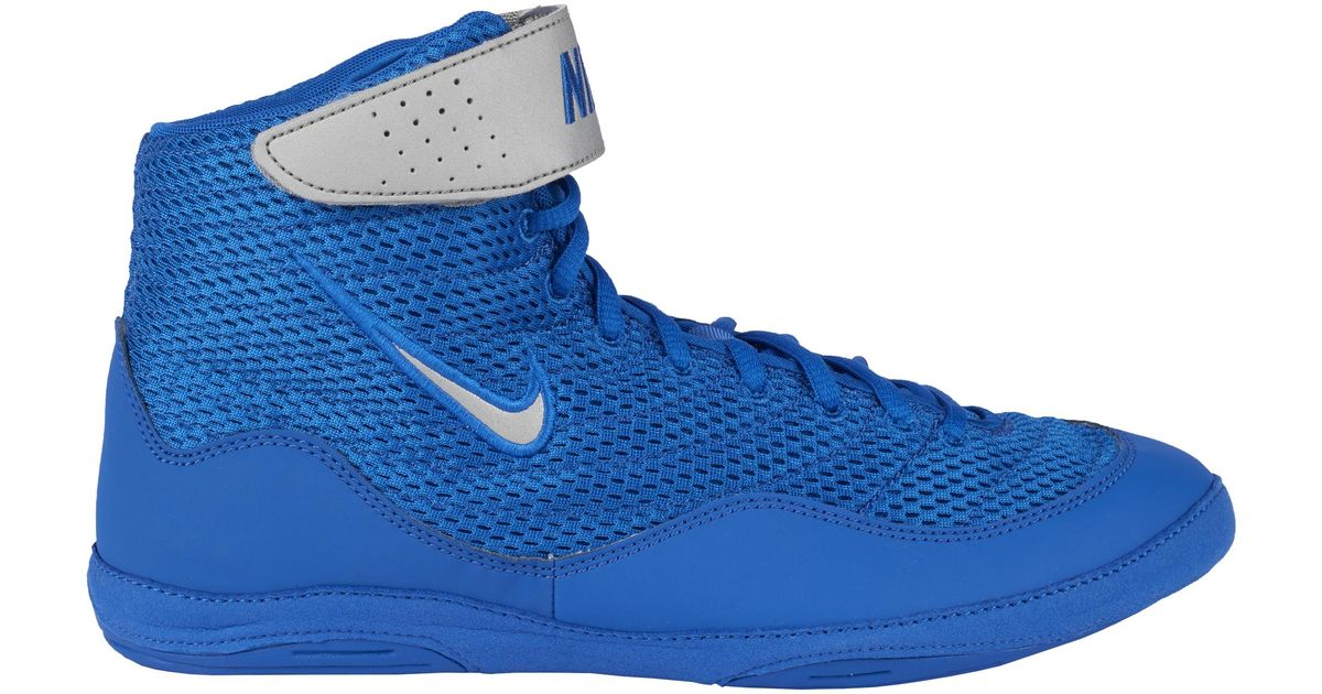 Nike Rubber Inflict 3 Wrestling Shoes in Blue for Men Lyst