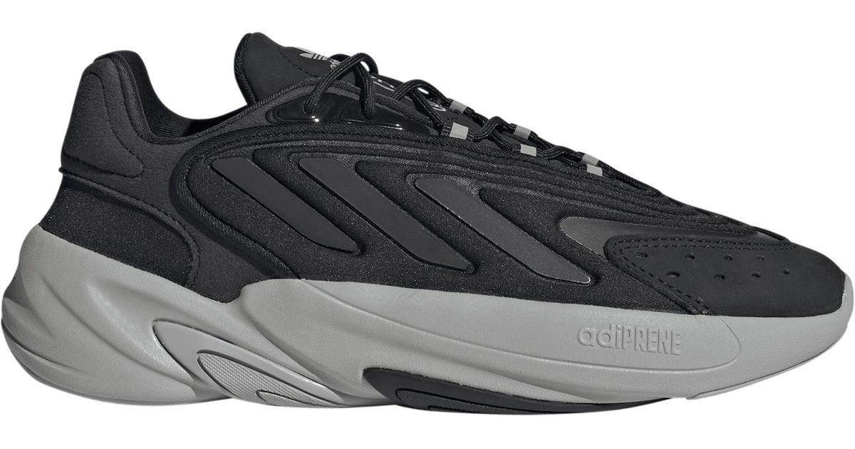 adidas Originals Ozelia Running Shoes in Black/Black/Gray (Black) Lyst