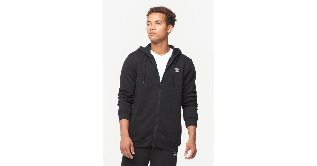 adidas originals raglan trefoil fleece hoodie