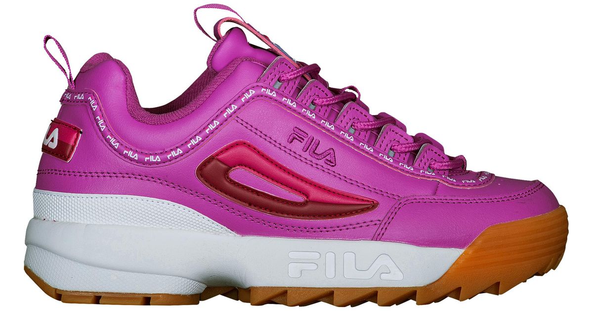 fila ray white black