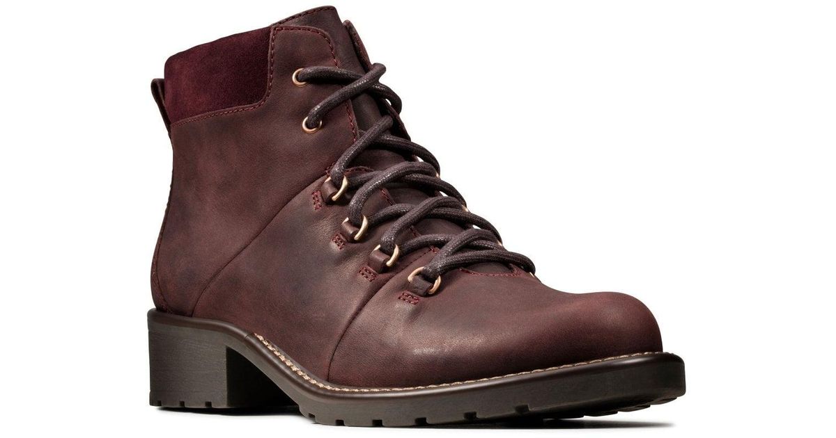 clarks orinoco demi burgundy