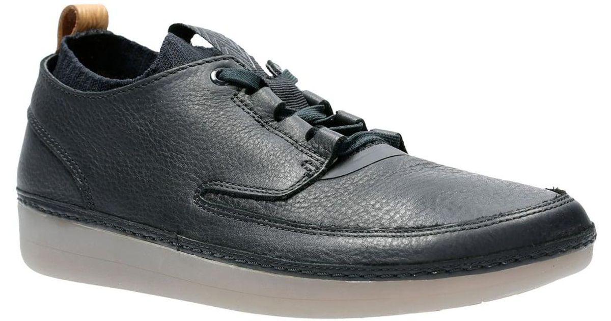 Clarks Leather Nature Iv Mens Casual Shoes in Black for Men - Lyst