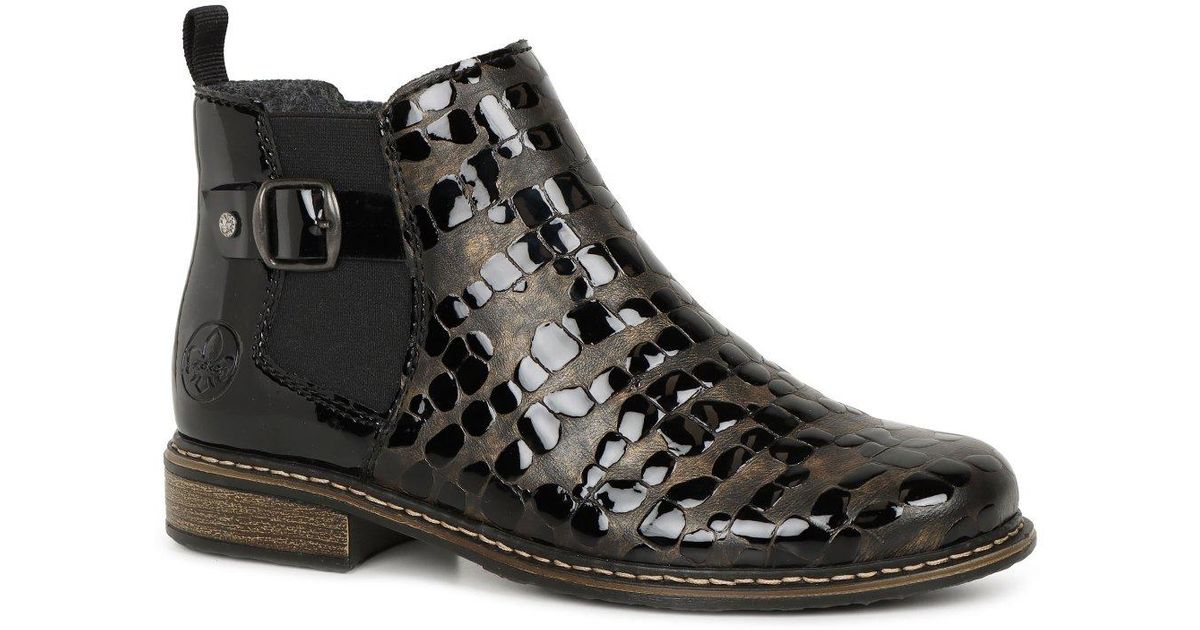 Rieker Billie ウーマン チェルシーブーツ Rieker Billie Chelsea Boots in Black | Lyst Canada