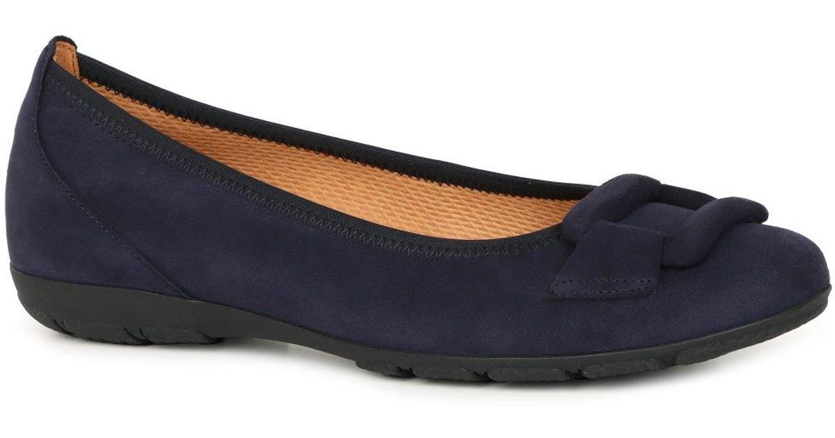 Gabor navy ballet pumps deals