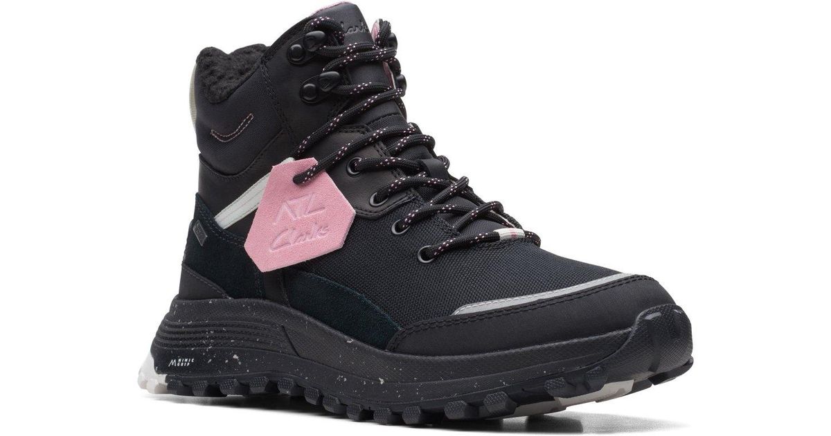 Clarks Leather Atl Trek Sky Gtx Walking Boots in Black Lyst UK