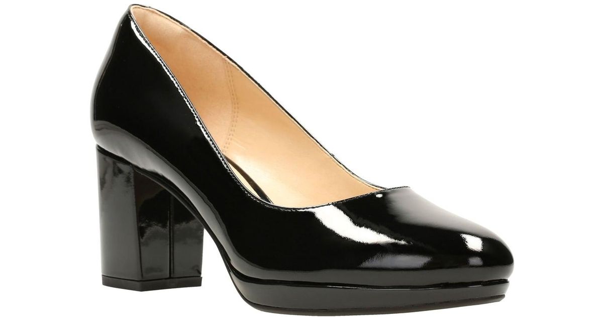 Clarks Kelda Hope Womens Court Shoes in Black | Lyst UK