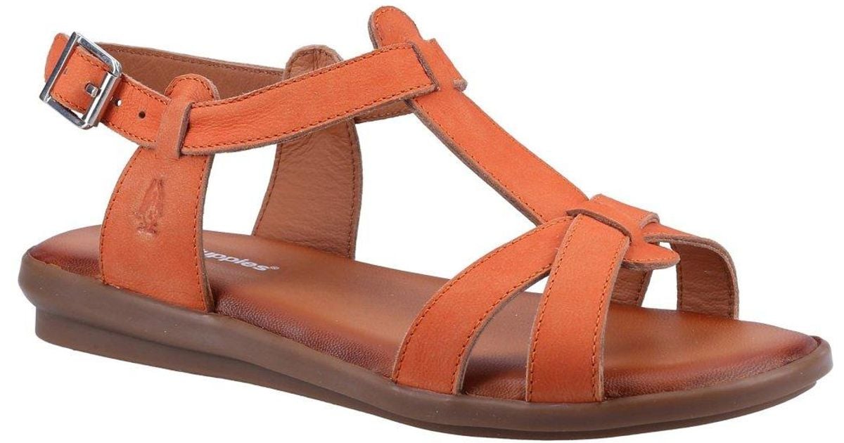Hush Puppies Kate Tbar Sandals in Brown Lyst UK