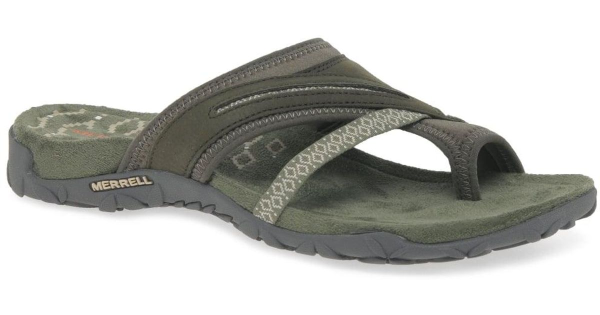 merrell toe post sandals