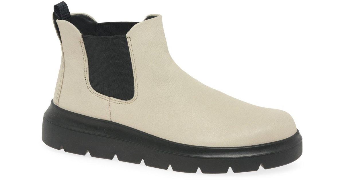 Ecco Nouvelle Chelsea Ankle Boots in Natural Lyst UK
