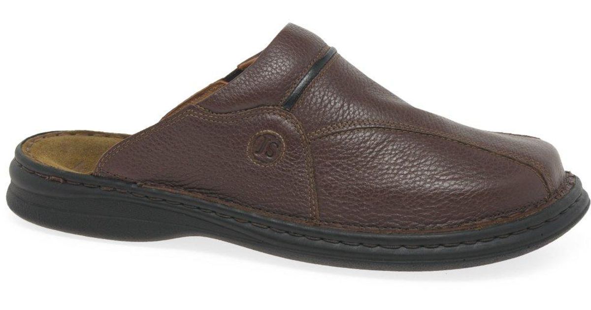 Josef seibel mens 2025 leather mules