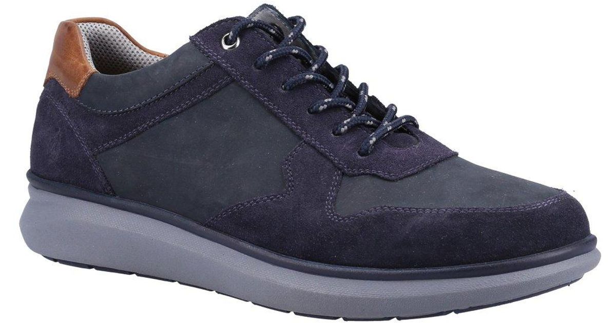 Hush Puppies Braxton Trainers in Blue for Men | Lyst UK