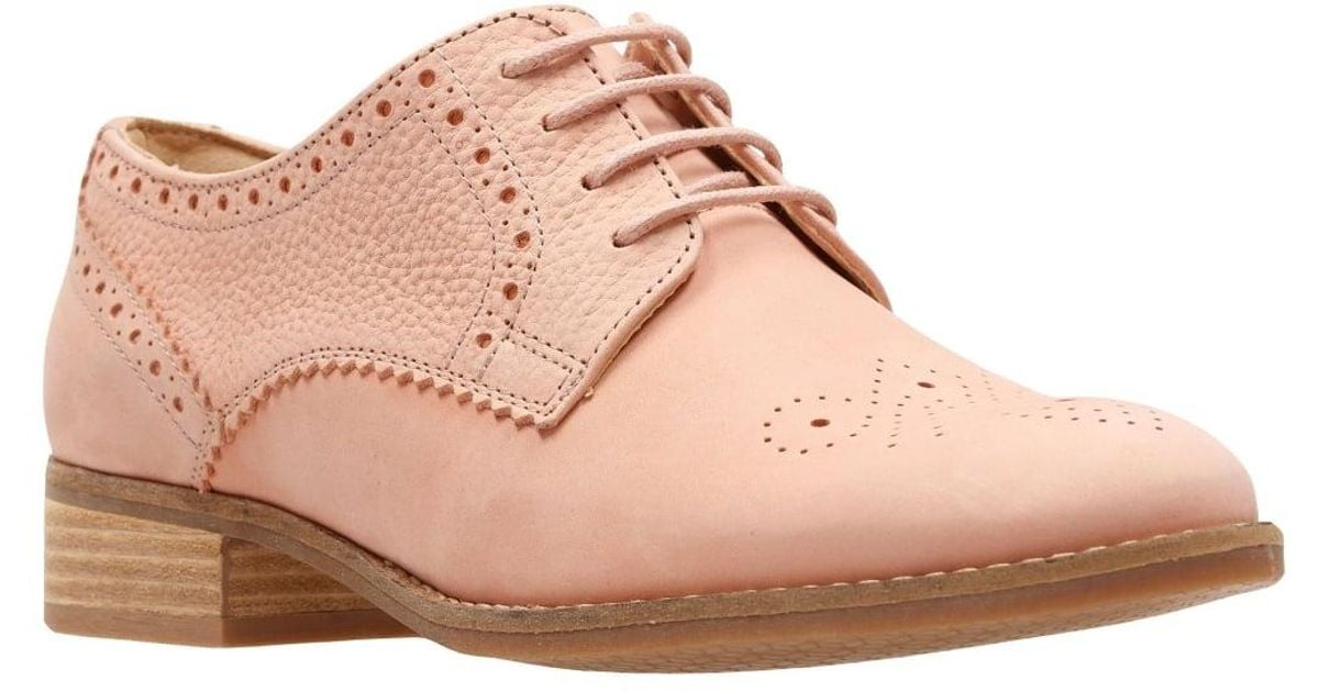 clarks netley rose pink