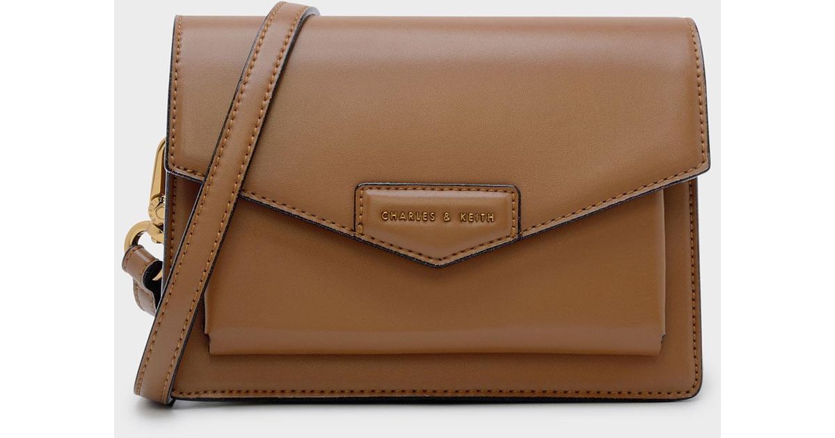 charles keith envelope satchel