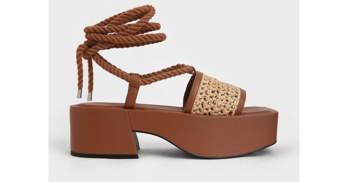 brown leather flatforms