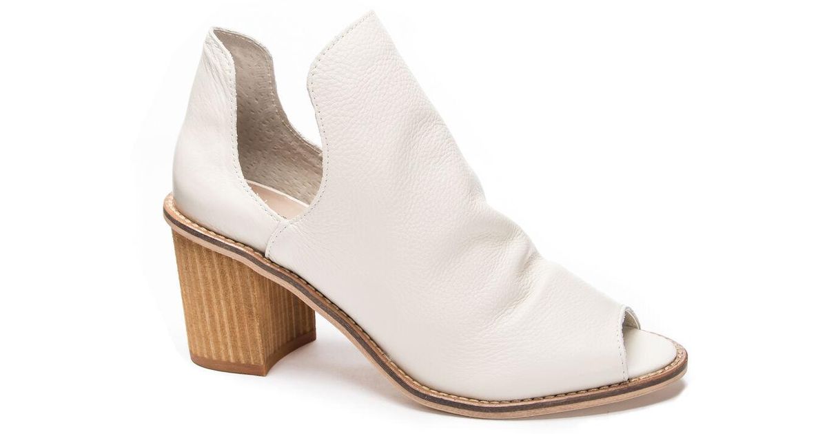 chinese laundry carlita peep toe bootie