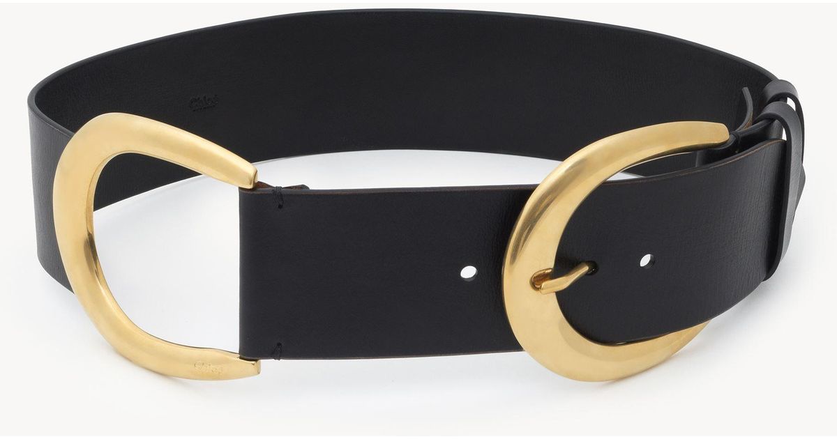 Chloé The Anita Belt in Black | Lyst