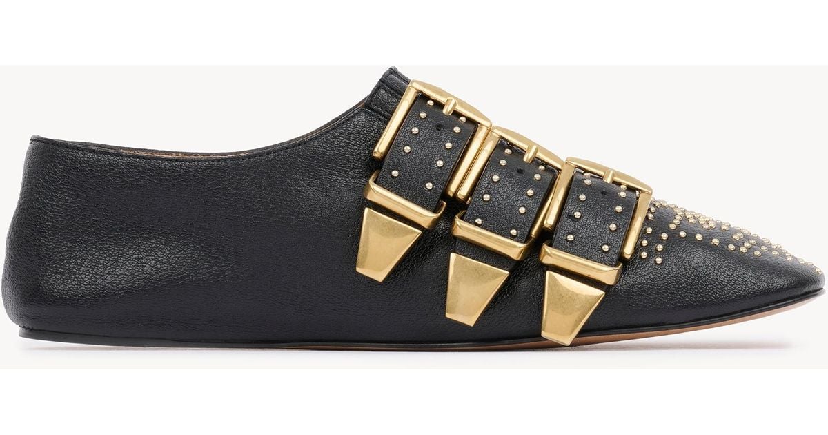 Chloé Susanna Flat in Black Lyst UK