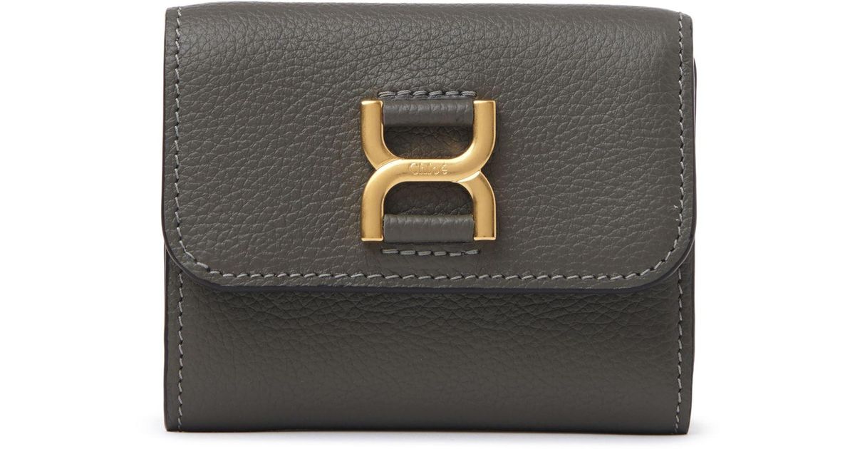 Chloé Marcie Small Trifold in White Lyst