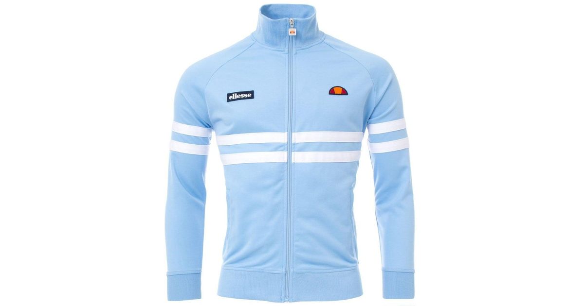 ellesse rimini track top sky blue
