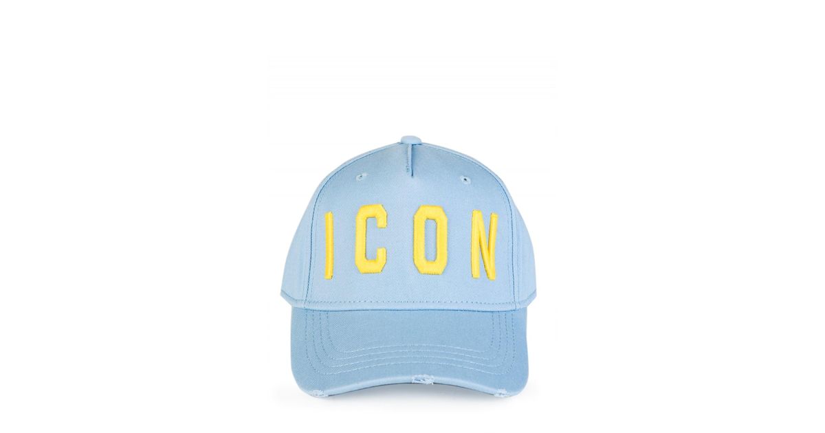 blue dsquared cap