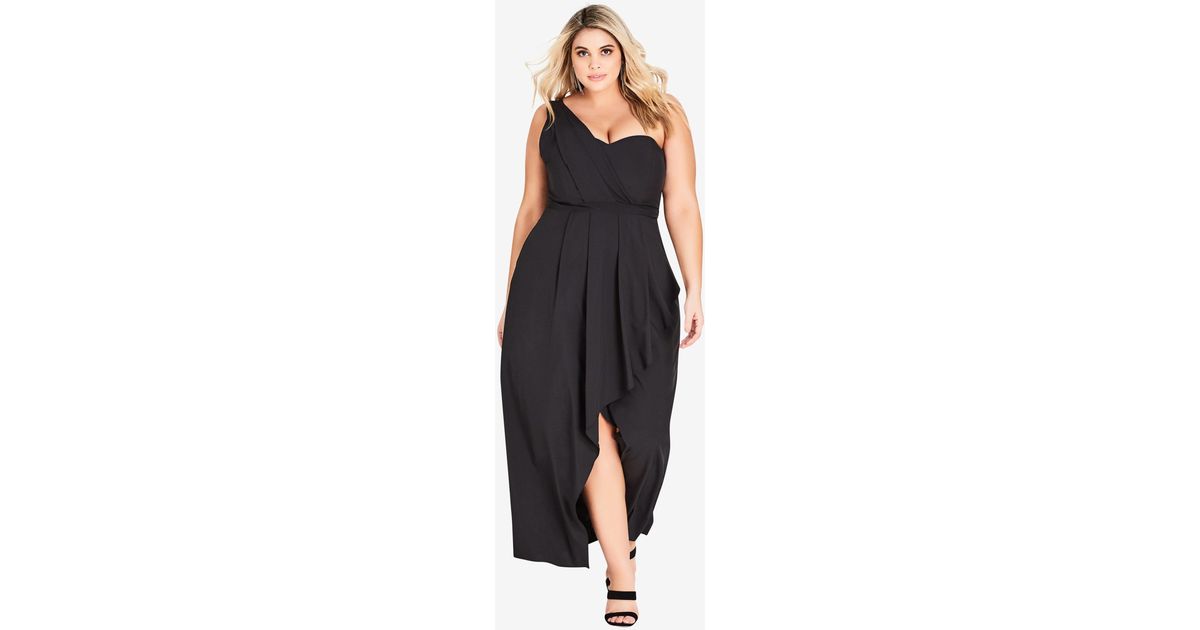 city chic allure maxi dress