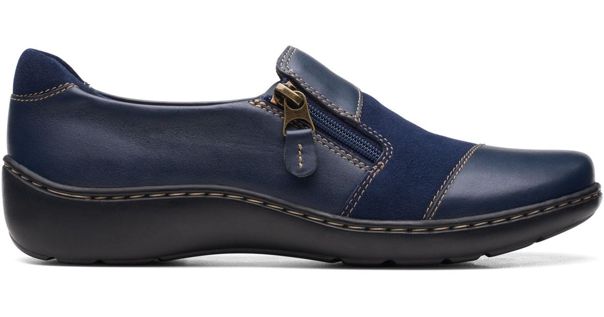 Clarks Cora Harbor in Blue Lyst