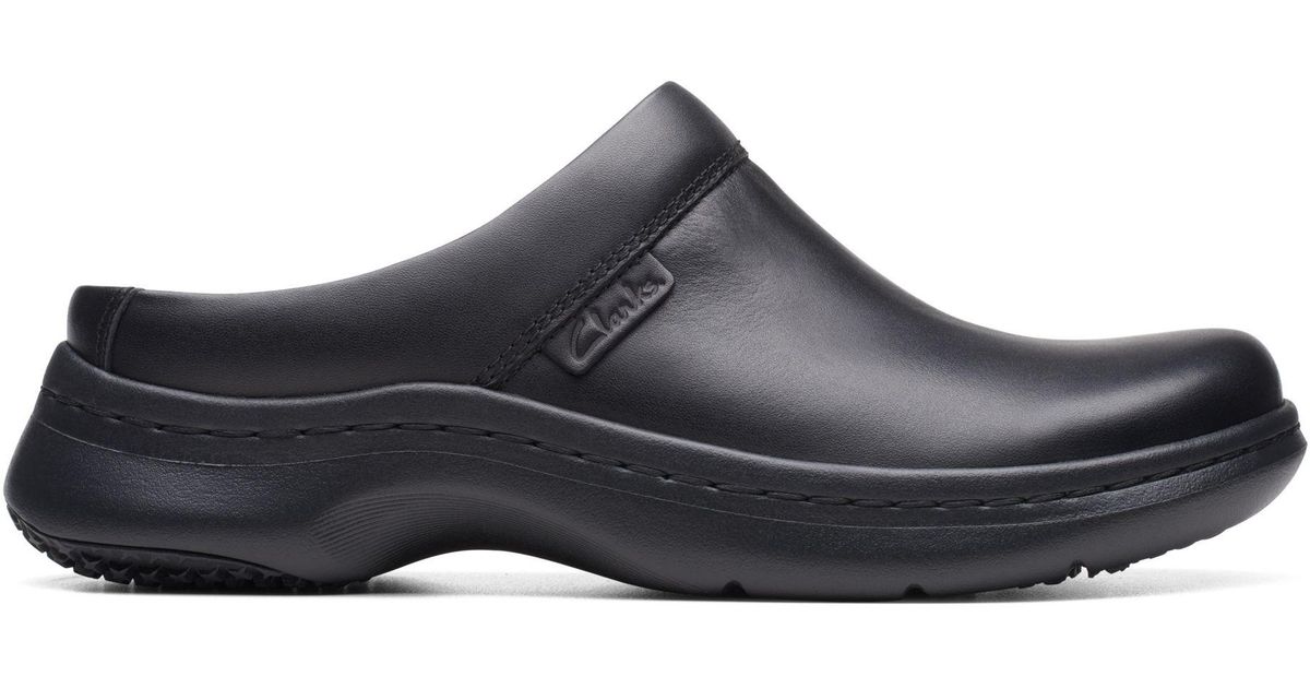 Clarks Pro Clog in Blue Lyst