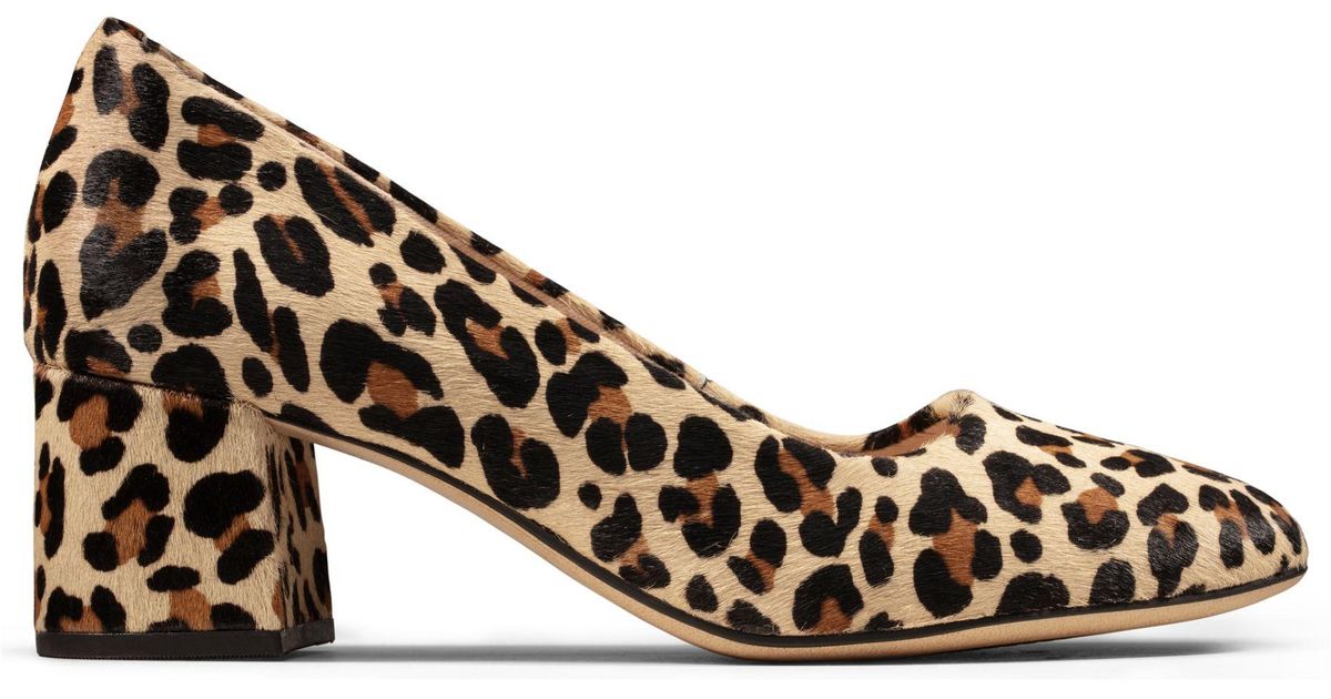 clarks sheer rose leopard