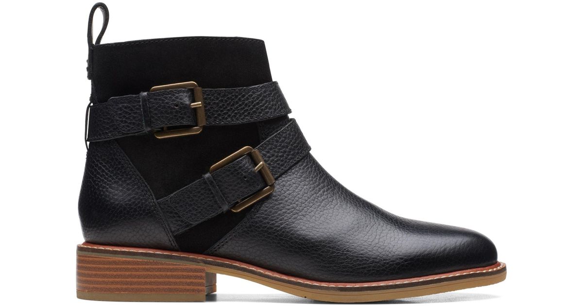 Clarks Cologne Buckle in Black | Lyst
