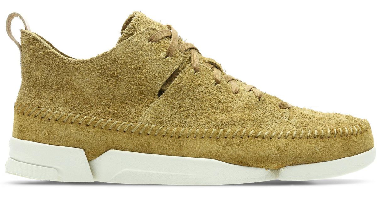 clarks trigenic flex oak suede