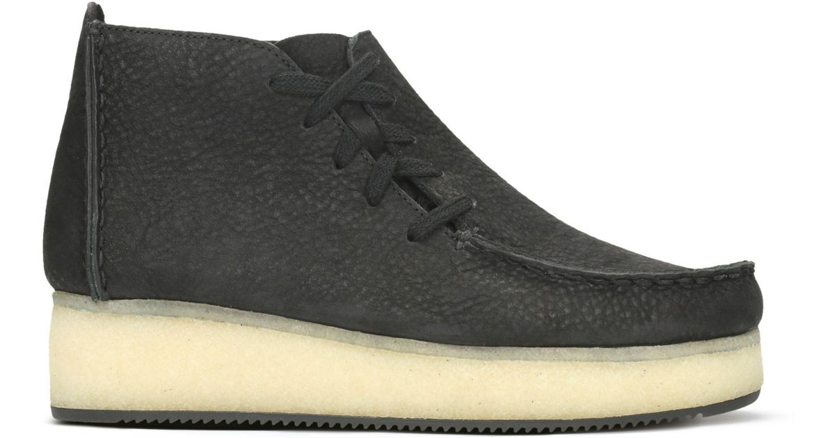 clarks lugger black