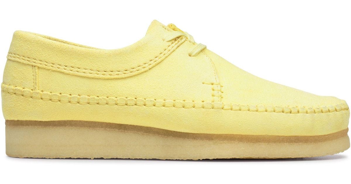 clarks weaver yellow