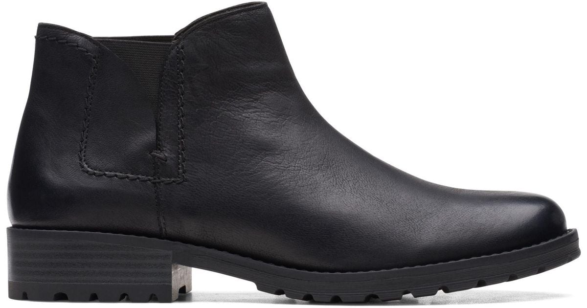 Clarks Clarkwell Demi in Black Leather (Black) | Lyst