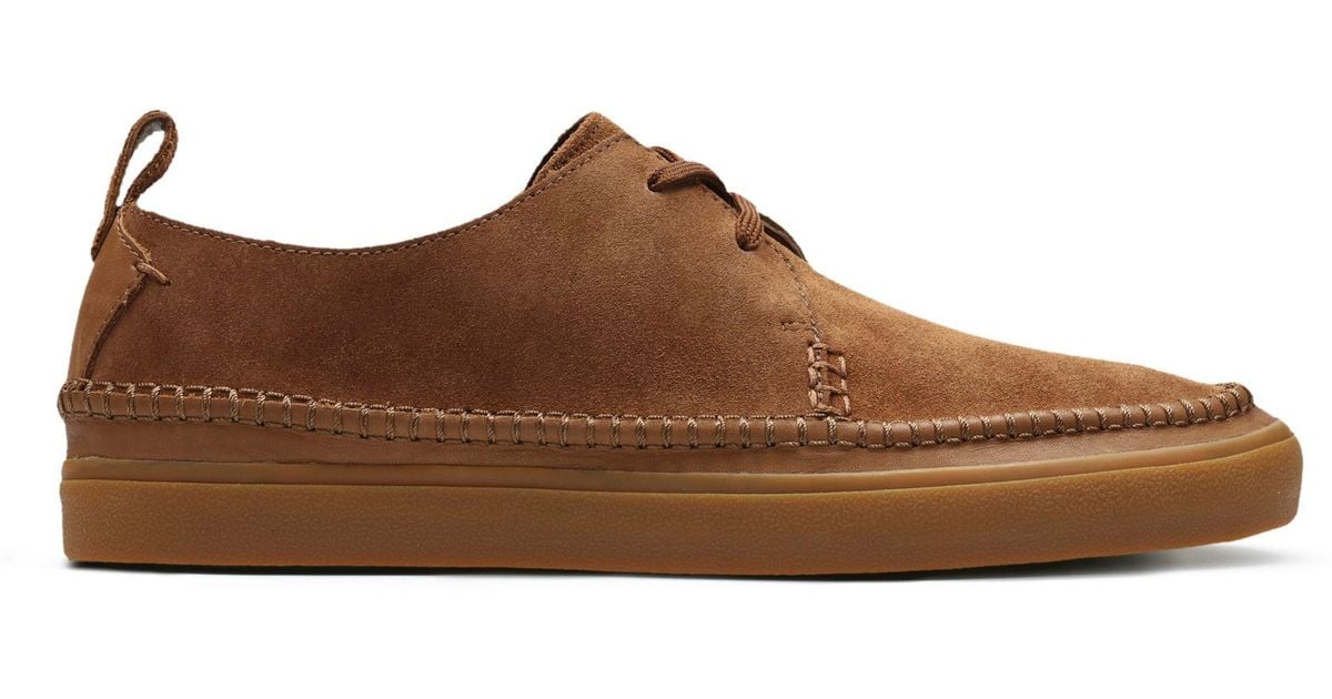 clarks kessell craft tan suede