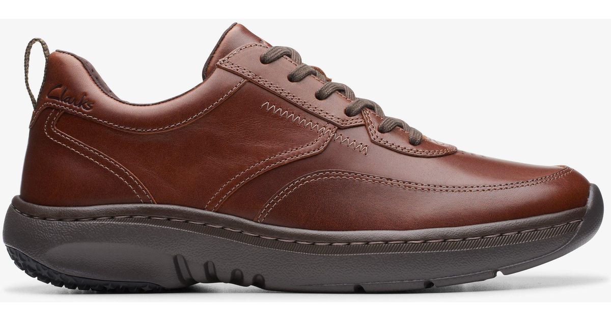 Clarks Pro Lace Standard Fit in Brown for Men | Lyst UK