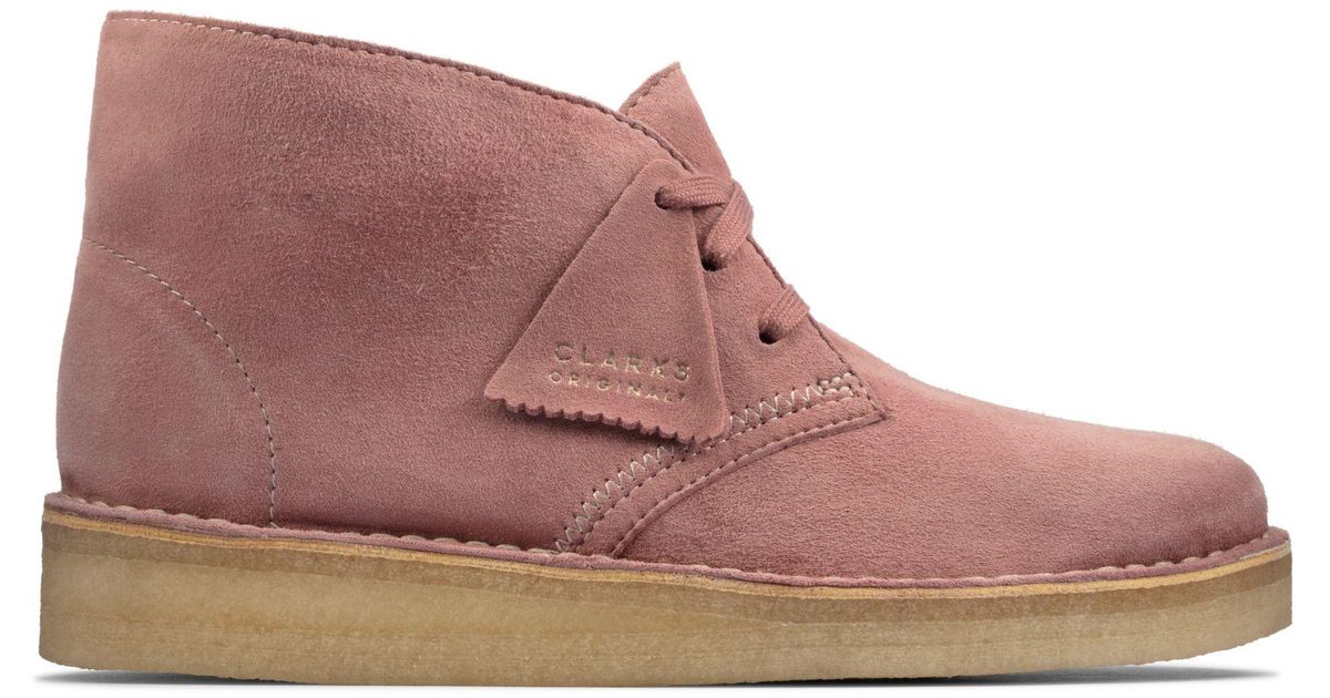 pink desert clarks