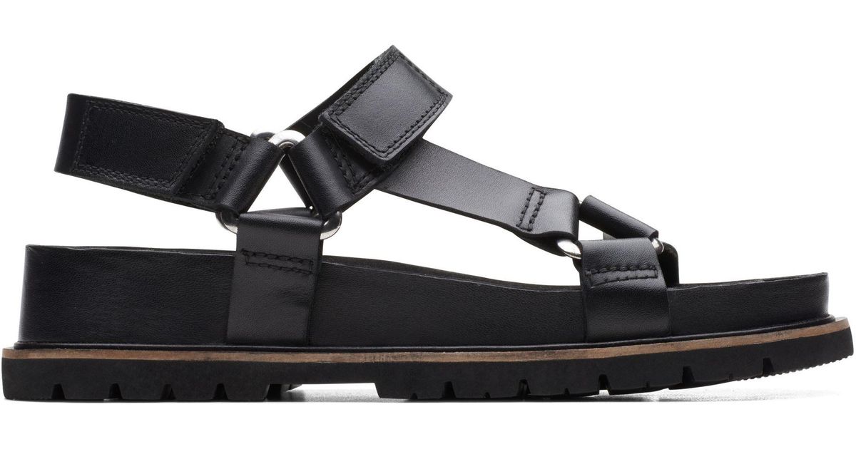Clarks Leather Orianna Sporty in Black Leather (Black) | Lyst