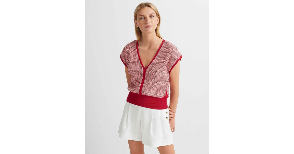 club monaco pink sweater