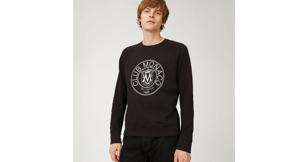 club monaco black sweater