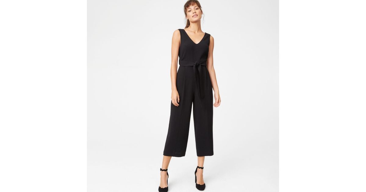 club monaco black jumpsuit