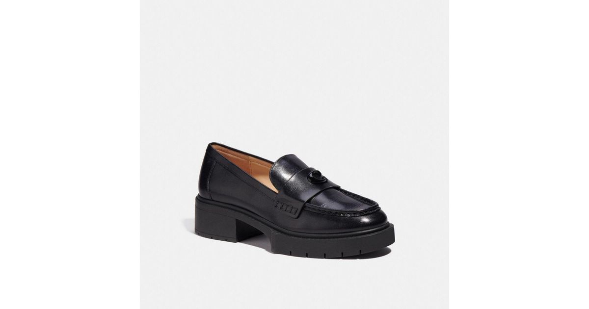 leah coach loafer