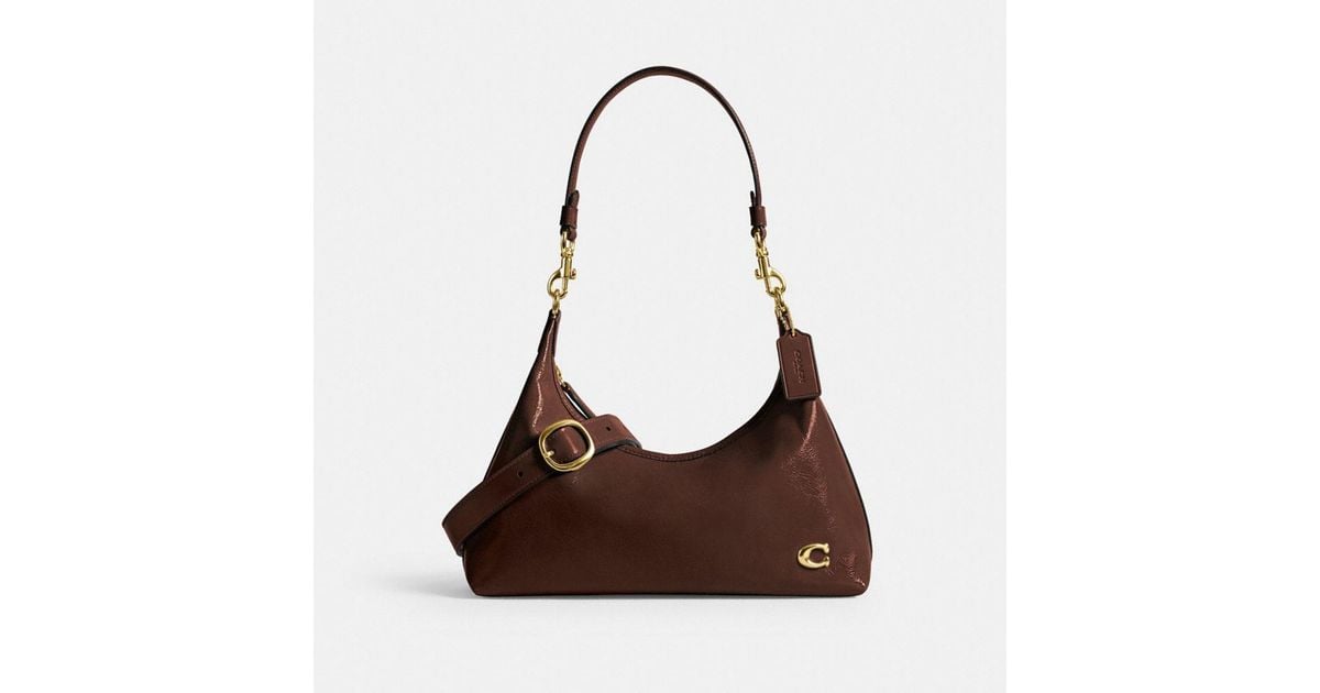 ショルダーバッグ・ポシェット Coach Juliet Shoulder Bag - Coach - Leather - Brown Coach Juliet Shoulder Bag | Brown | FARFETCH