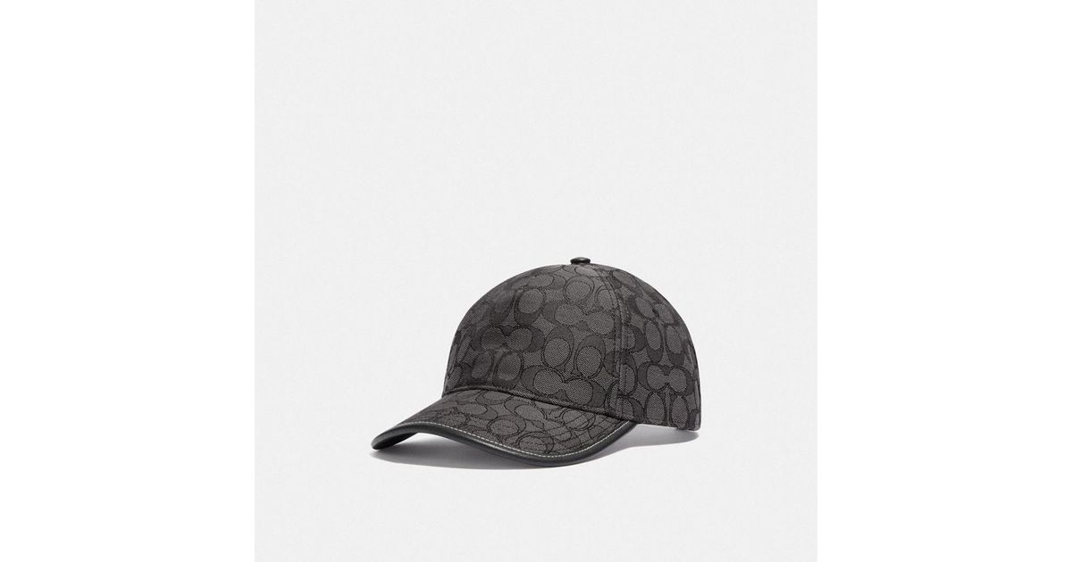 coach signature baseball cap