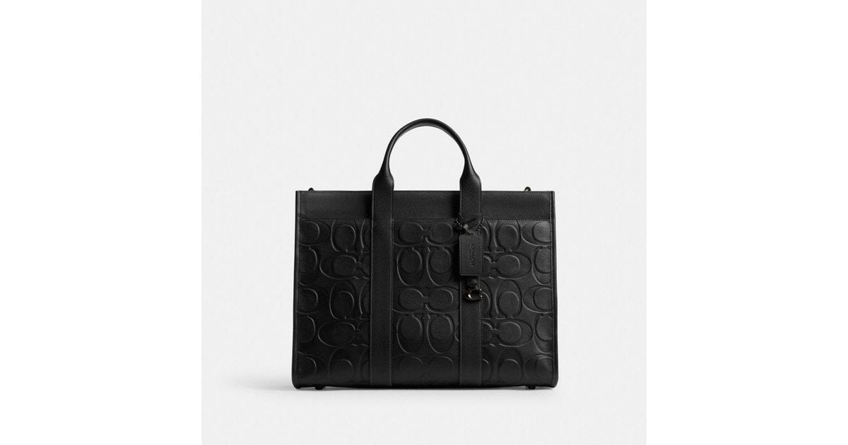 COACH Wesley Tote in Black for Men | Lyst Canada