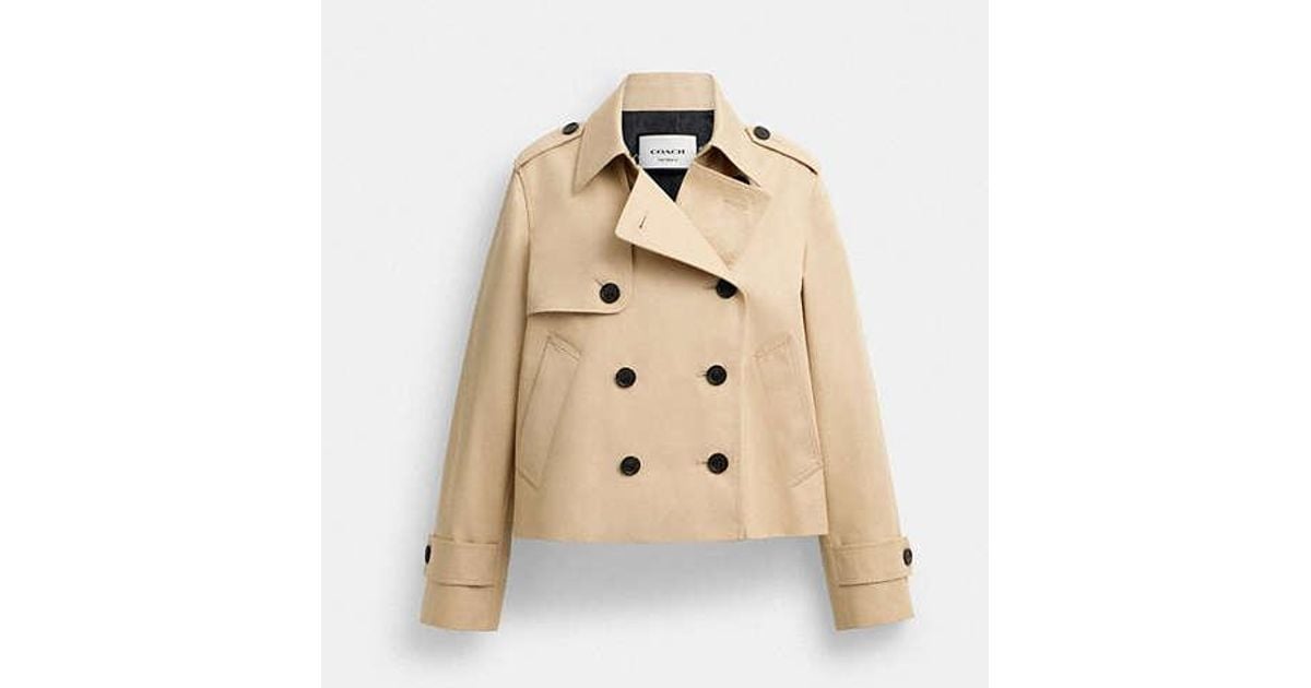 shéller】 2way short trench coat 2way short trench coat – shéller