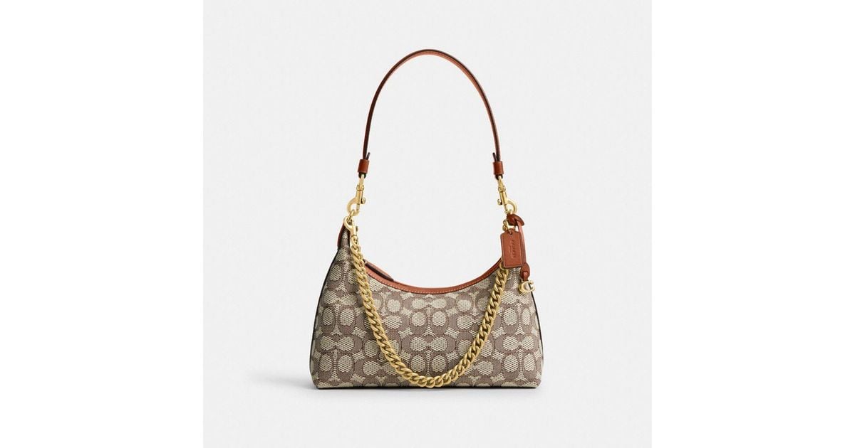 ショルダーバッグ・ポシェット Coach Juliet Shoulder Bag 25 - Coach - Leather - Neutral 1726729-1.jpg