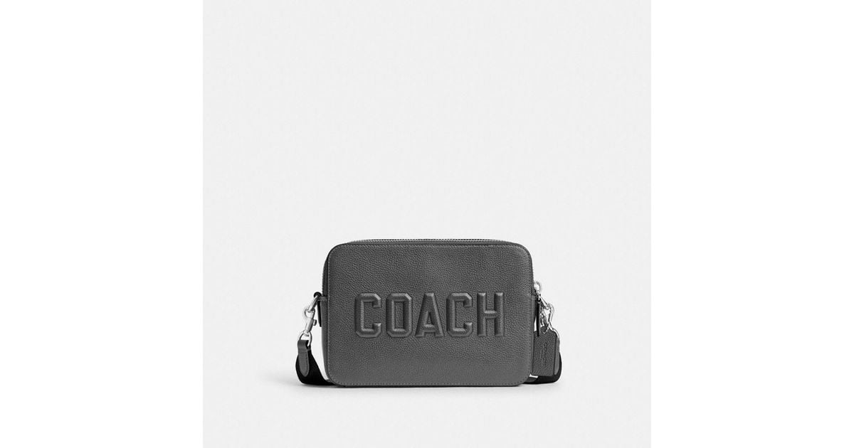 COACH Charter Crossbody Bag 24 With Graphic in Black for Men | Lyst